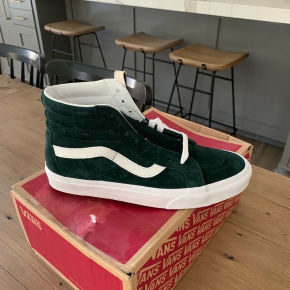 vans sk8 hi darkest spruce